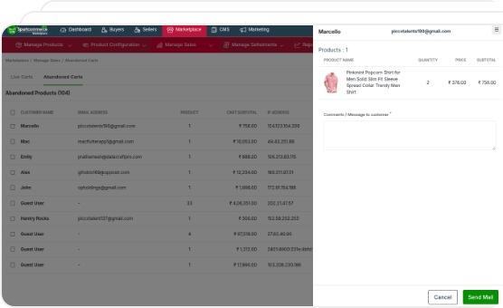 Admin Panel | Spurtcommerce Node.js and Angular B2C Marketplace
